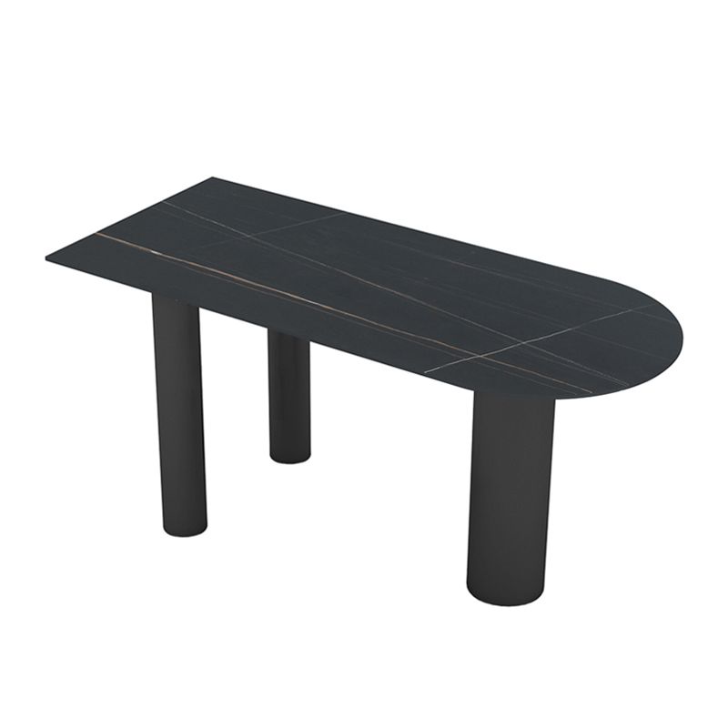 Gesinterde stenen eettafel moderne stijl eettafel voor keuken