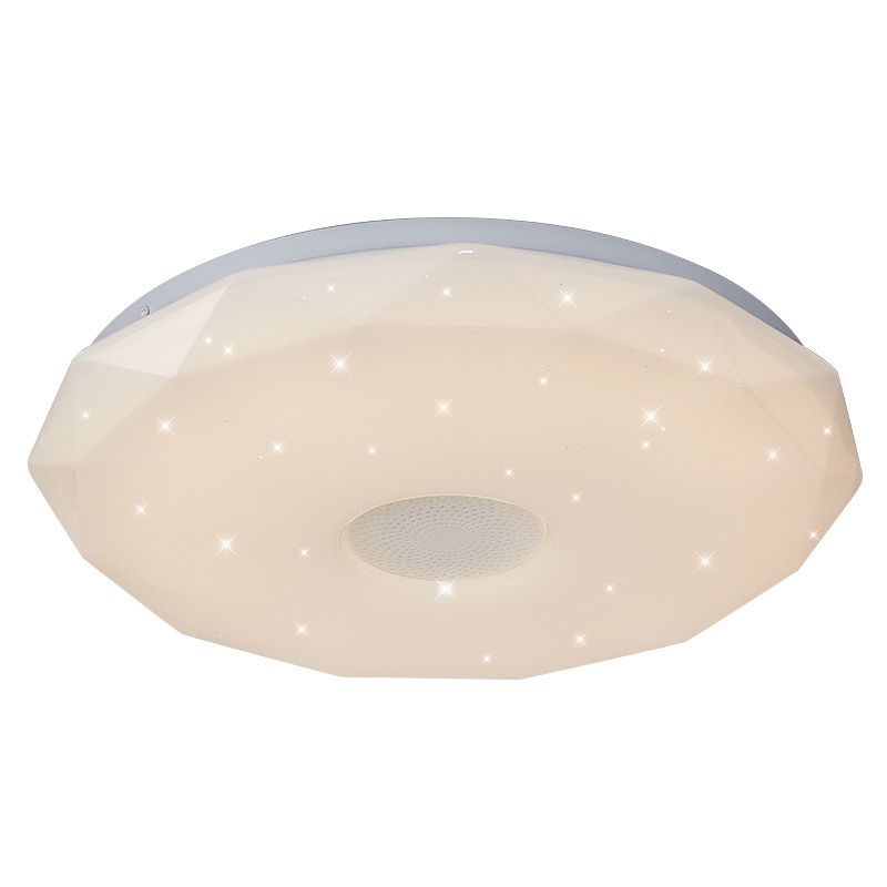 Lámpara de techo moderna, luz de control de teléfono, luz LED Bluetooth, luz de dormitorio