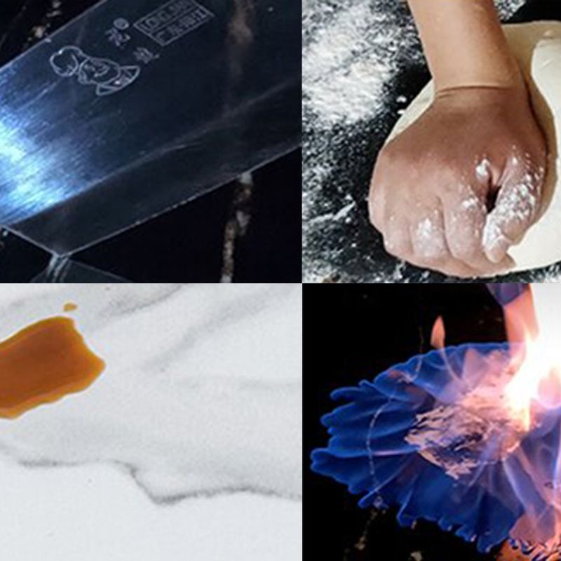 Modern Style Round Dining Table Sintered Stone Pedestal Table for Dining Room