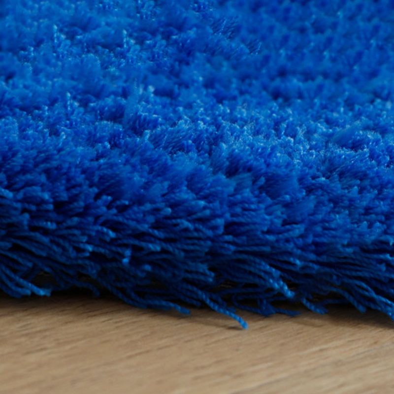 Bruin kleurbloktapijt Polyester modern tapijt Wasbaar tapijt voor woondecoratie