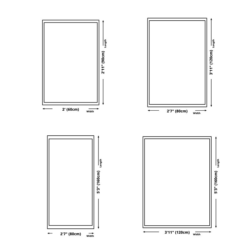 Brown Living Room Area Carpet Traditonal Pattern Polyester Area Rug Non-Slip Backing Rug