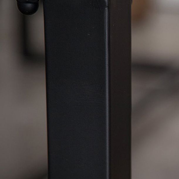 Rectangle Pine Wood Top Dining Table Set 1/5 Pieces Industrial Dinette Set for Home