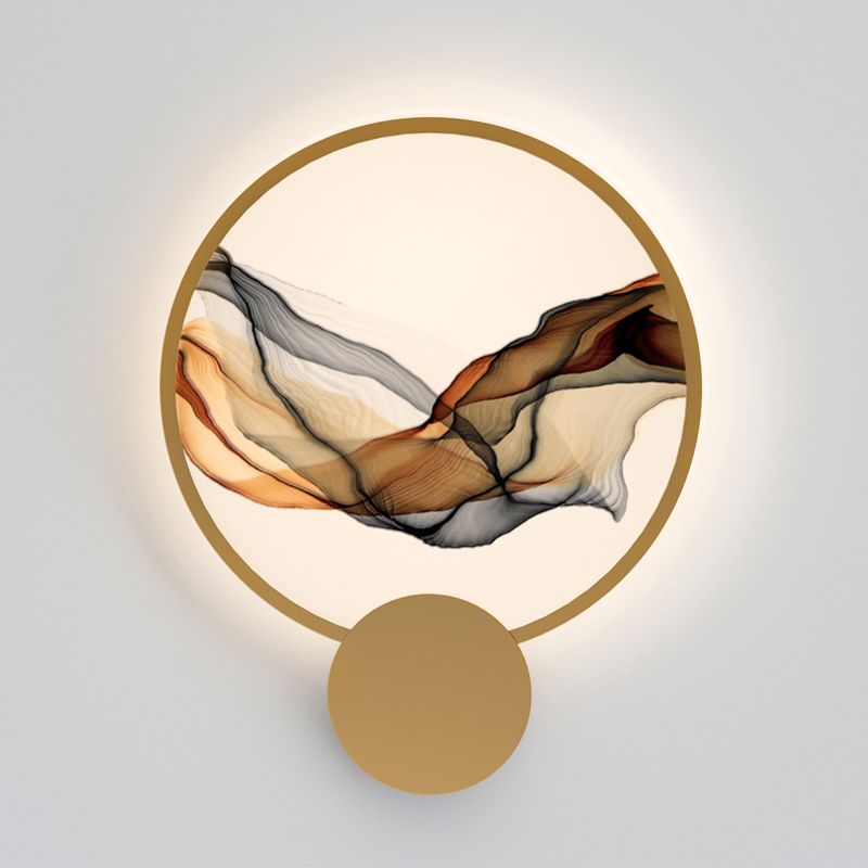 Luz de la pared de la sala de estar Minimalismo moderno LED NORDICA ILUMINACIÓN DE MONTAJE