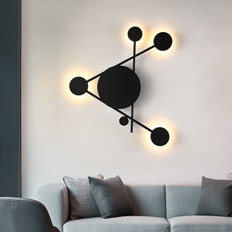 Unique Shape Wall Light Fixture Modern Wall Mounted Lighting for Living Room