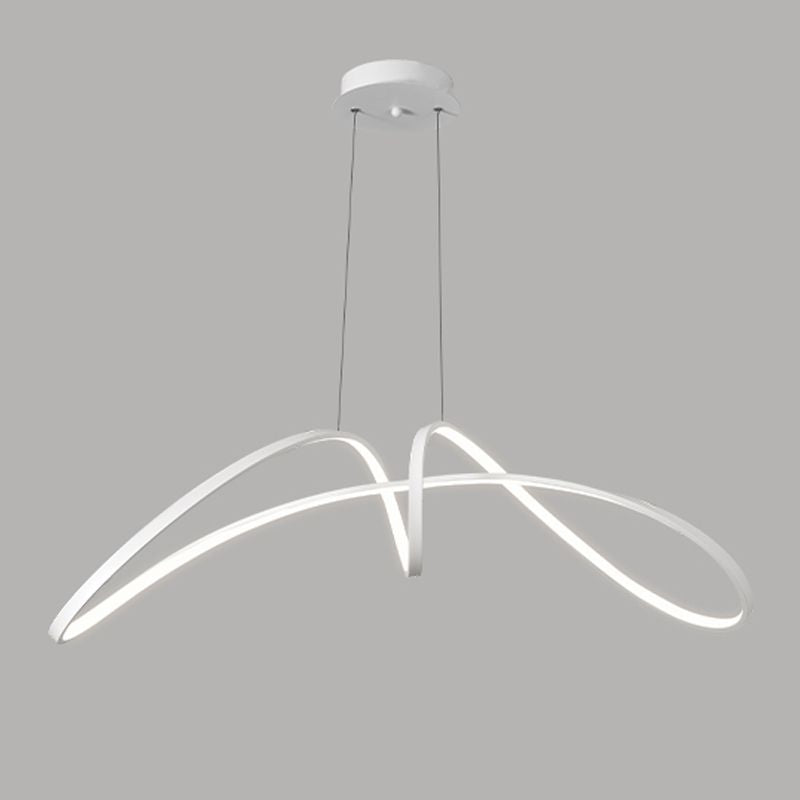 Draai schaduw metaal kroonluchter licht modern 1- licht kroonluchter verlichtingsarmatuur