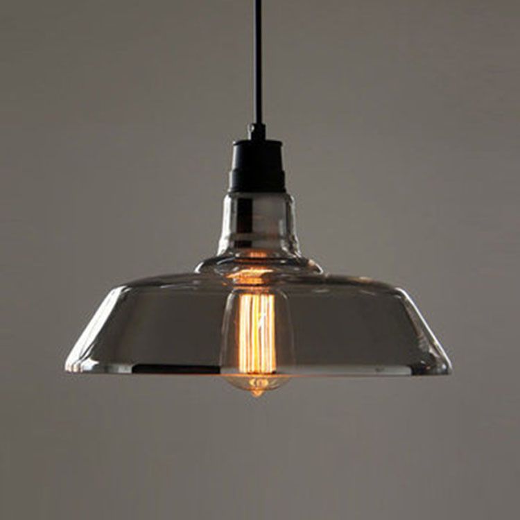 Luz de techo de vidrio Room Deding Room One Light Light Modern Hanging Light