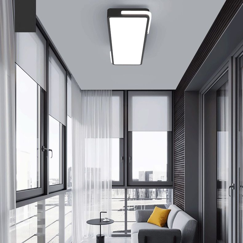 Soporte de montaje de iluminación de techo de soporte de montaje de descarga de luz de montaje en el techo de metal rectangular