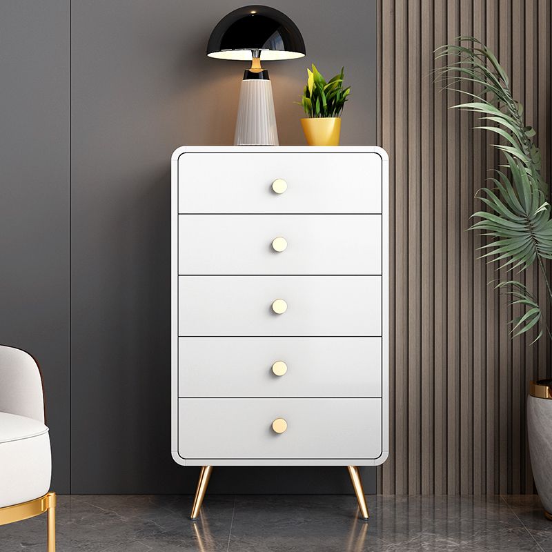 Glam Dresser Manufactured Wood Storage Chest with 3/4/5 Drawers