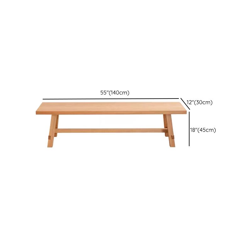 1/2/4/6 Pcs Solid Wood Dining Room Set Modern Style Dining Set with Rectangle Table