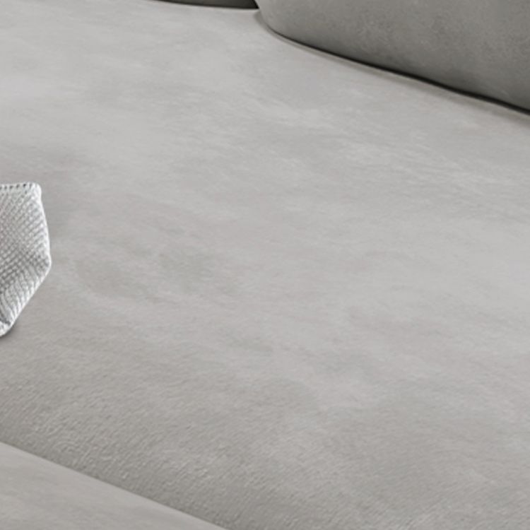 Grey Cushion Back Futon Foldable Pillow Included Sleeper Sofa