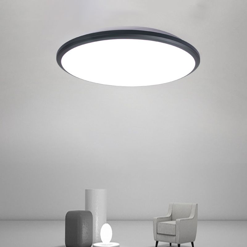 Plafonnier encastré ultra fin avec abat-jour en acrylique pour salle de réunion