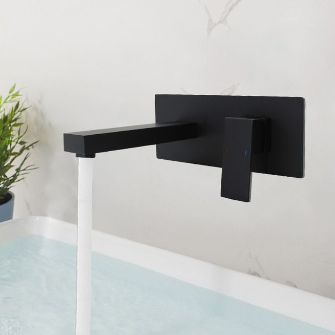 Contemporary Bathtub Faucet Wall Mounted Metal Bath Faucet Trim