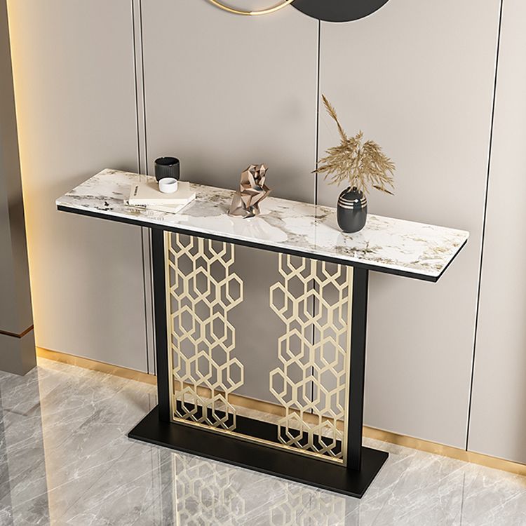 Contemporary Console Accent Table Scratch Resistant Console Sofa Table