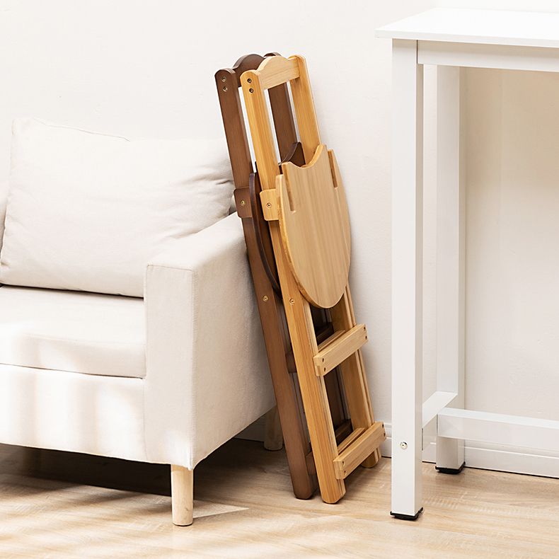 Folding Counter and Bar Stool Modern Style Wood Stool for Living Room