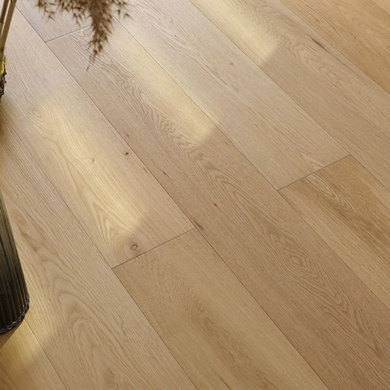 Engineered Wooden Wall Planks Click-Locking Contemporary Side Trim Piece