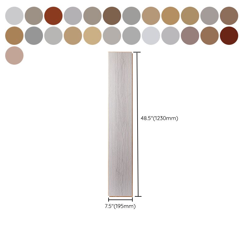 Classic 8" X 49" X 15mm Laminate Flooring, Click-Lock, Waterproof