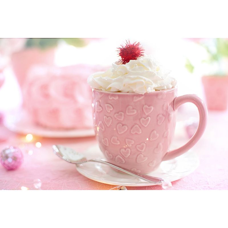 Modern Style Mural Wallpaper Coffee Environment Friendly Bedroom Wall Mural