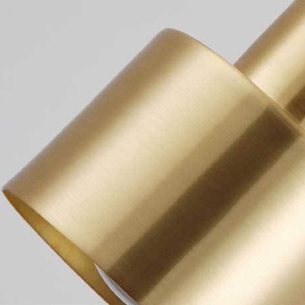 Golden Metal Hanging Light Postmodern Style Pendant Light Hanging Light for Living Room