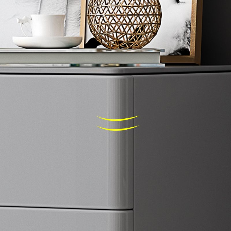 Contemporary 34.65'"/41.73" Tall Wooden Chest, Rectangle Accent Chest with Drawers