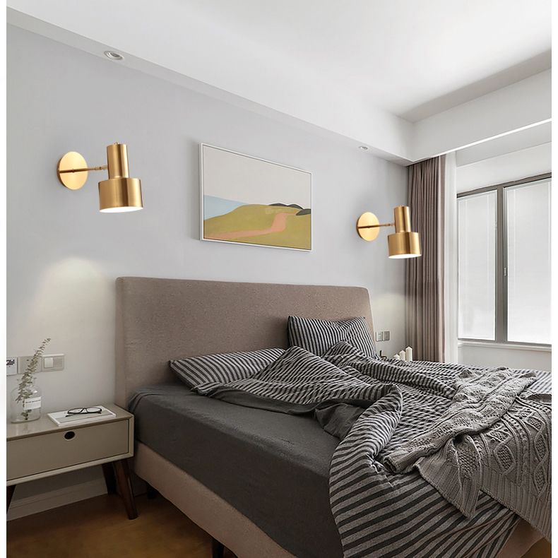 Lampada montata a parete di fiammata Postmoderna semplicità in metallo muro di scarico per soggiorno