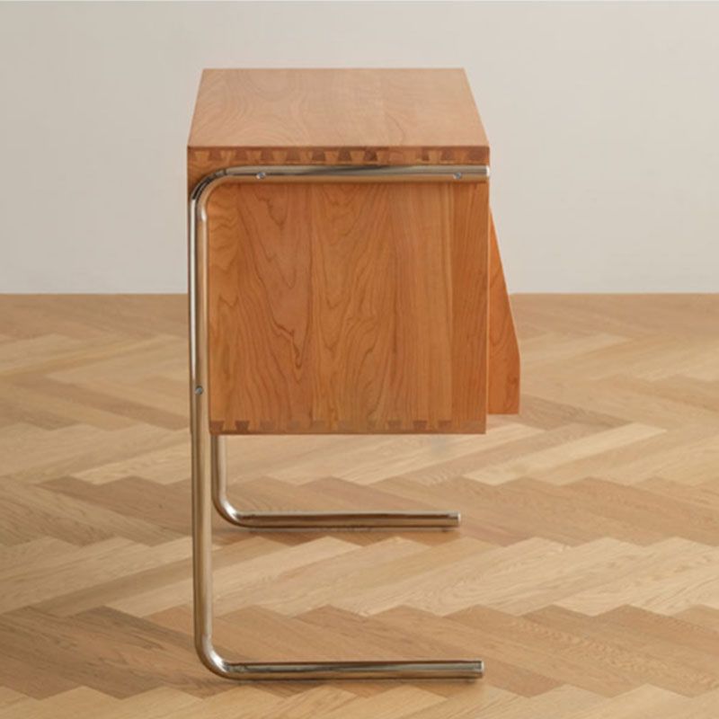 28.5"H Modern Style Bookcase Pine Wood Closed Back Bookshelf for Home Office