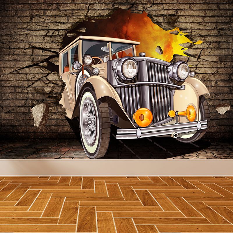 Waterproof Car and Wall Mural Industrial Non-Woven Wall Art, Custom Size Available