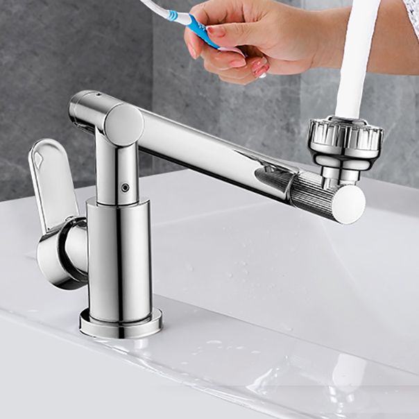 Modern Bar Faucet Single Lever Low Profile Robotic Arm Kitchen Faucet