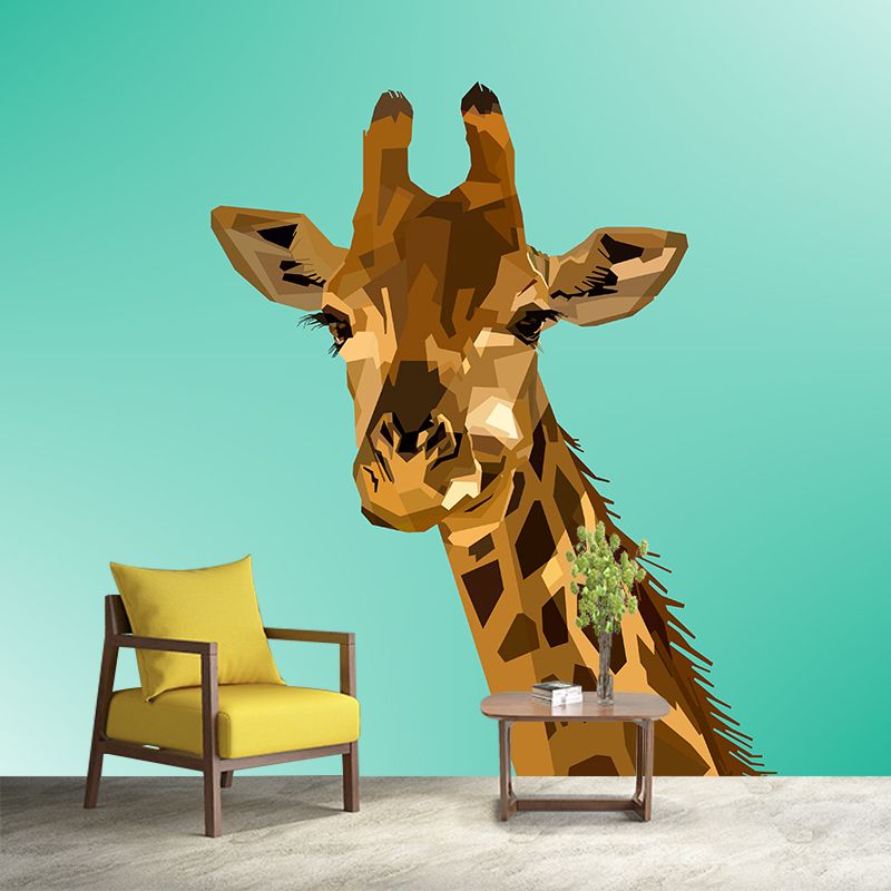 Photography 3D Geometry Decorative Mural Wallpaper Living Room Wallpaper