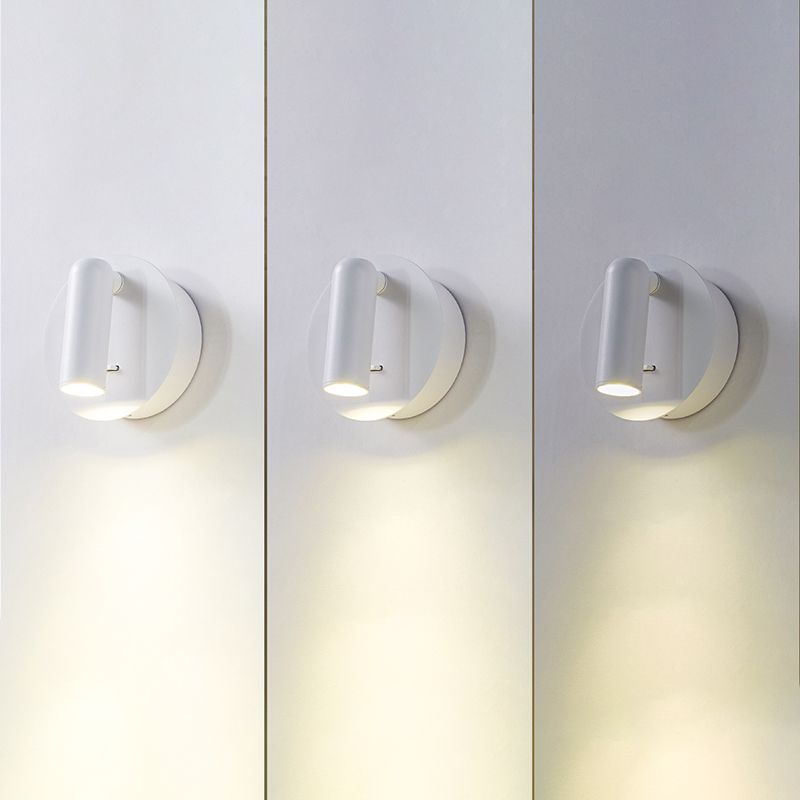 Modern Reading Wall Sconce 1-Light Metal Wall Mounted Lighting for Bedroom