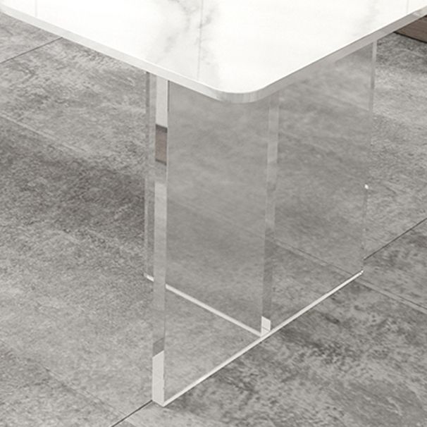 Modern 1/2/5/7 Pieces Dining Set Rectangle Stone Dining Table for Dining Room