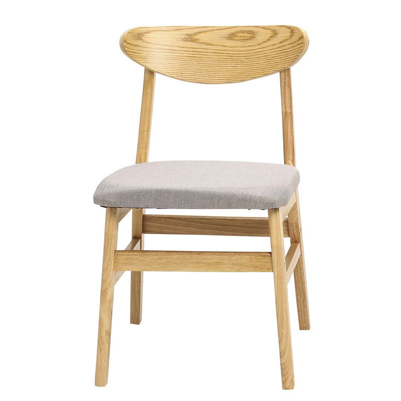 Sedia da sala da pranzo aperta moderna imbottitura.