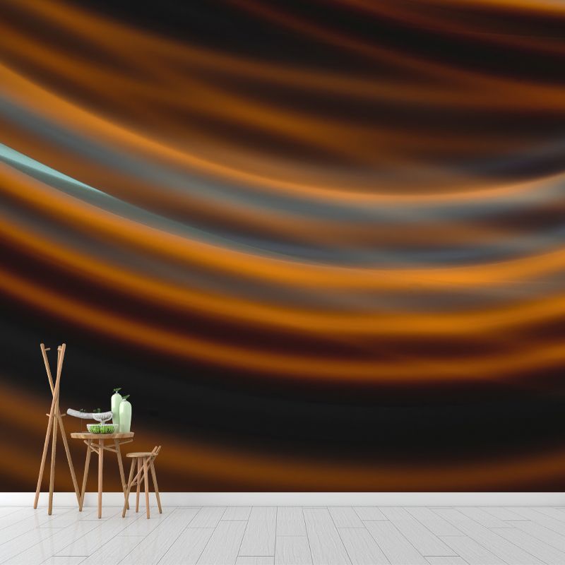 Line Abstraction Wall Covering for Home Decor, Stain Resistant, Made to Measure