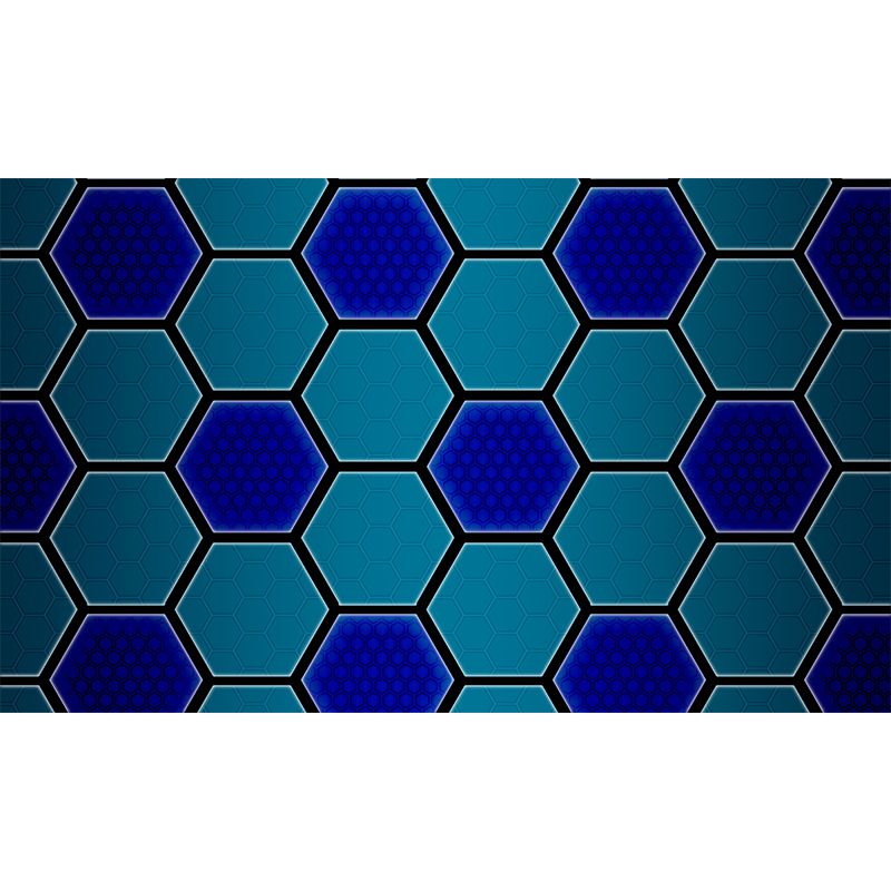 Creative Geometry Wall Mural for Sitting Room Moisture Resistant, Made to Measure