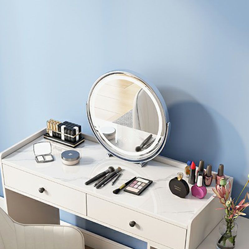 Contemporary Vanity Dressing Table 4 Drawer Wooden Vanity Desk