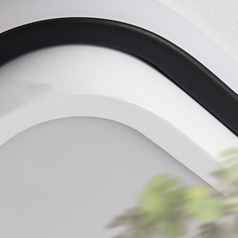 Accesorio de iluminación de techo LED de montaje empotrado contemporáneo, luz de montaje en techo para vestíbulo