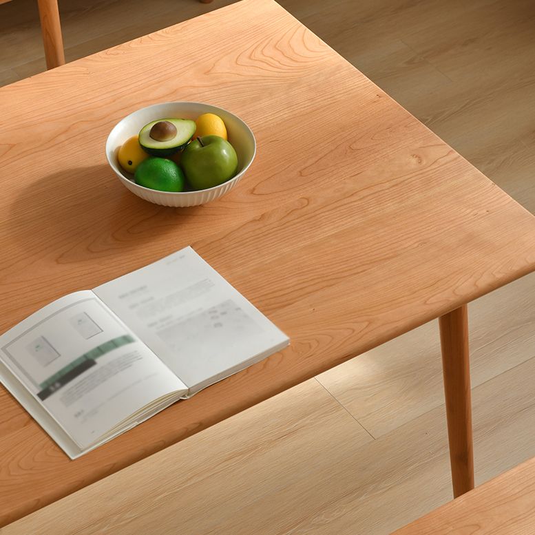 Modern 1/3/4/5 Pieces Dining Room Set Solid Wood Dining Table and Chairs