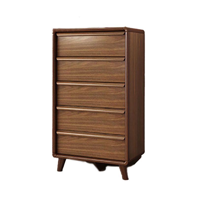Contemporary Storage Chest Solid Wood Dresser with 3/4/5 Drawers