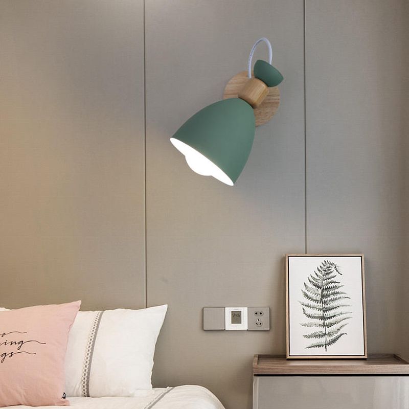 Multi-Colored Wall Sconce Nordic Minimalist Wall Light Sconces for Bedroom