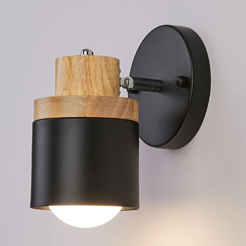 Luces de apliques geométricos contemporáneos 1 Light Light Lighting de luz de pared