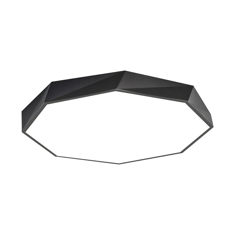 Accesorio de iluminación de techo de montaje empotrado nórdico de montaje empotrado de 1 luz de sombra redonda para dormitorio