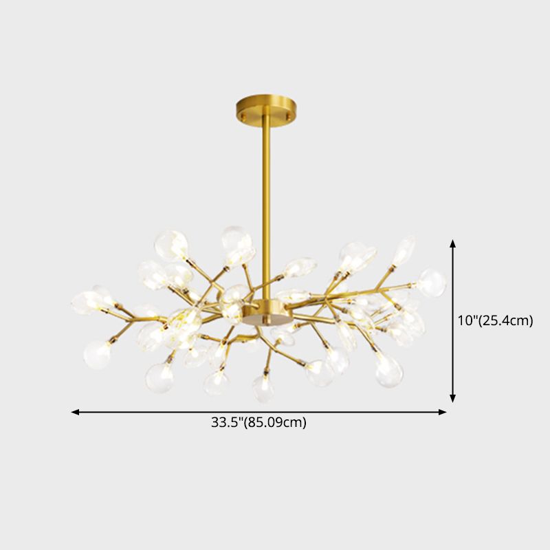 Contemporary Chandeliers Round Chandelier Light Fixtures Metal Chandelier