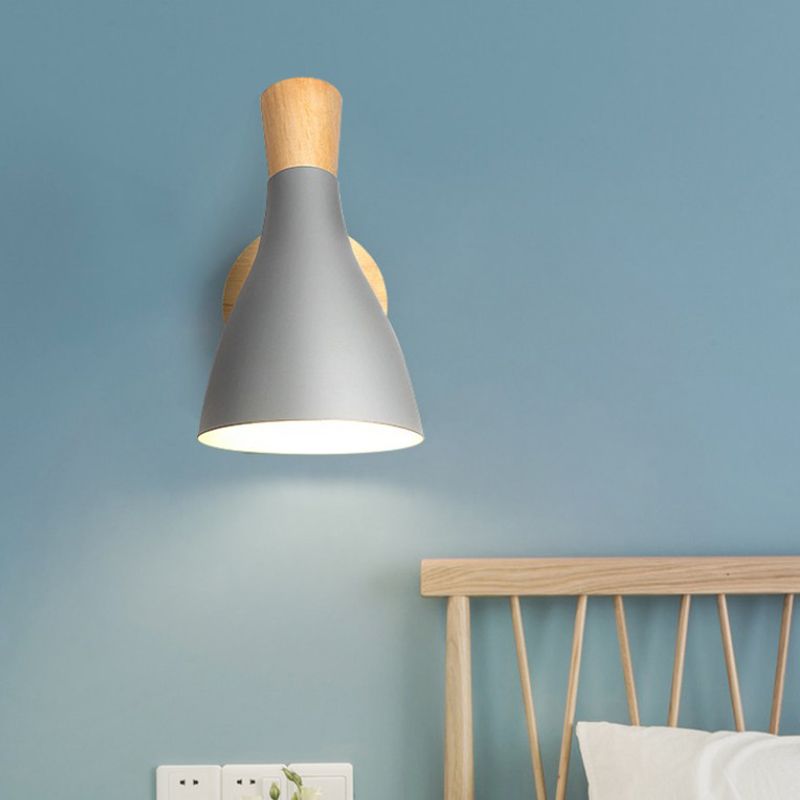 Simple Modern Characteristic Style Wall Sconce Lighting Metal Sconce for Bedroom Study Corridor