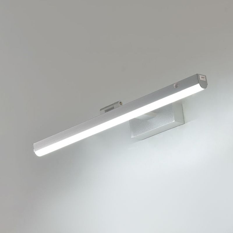 1 Fissaggio di illuminazione da vanità sottile leggera Luci a specchio a led in metallo moderno