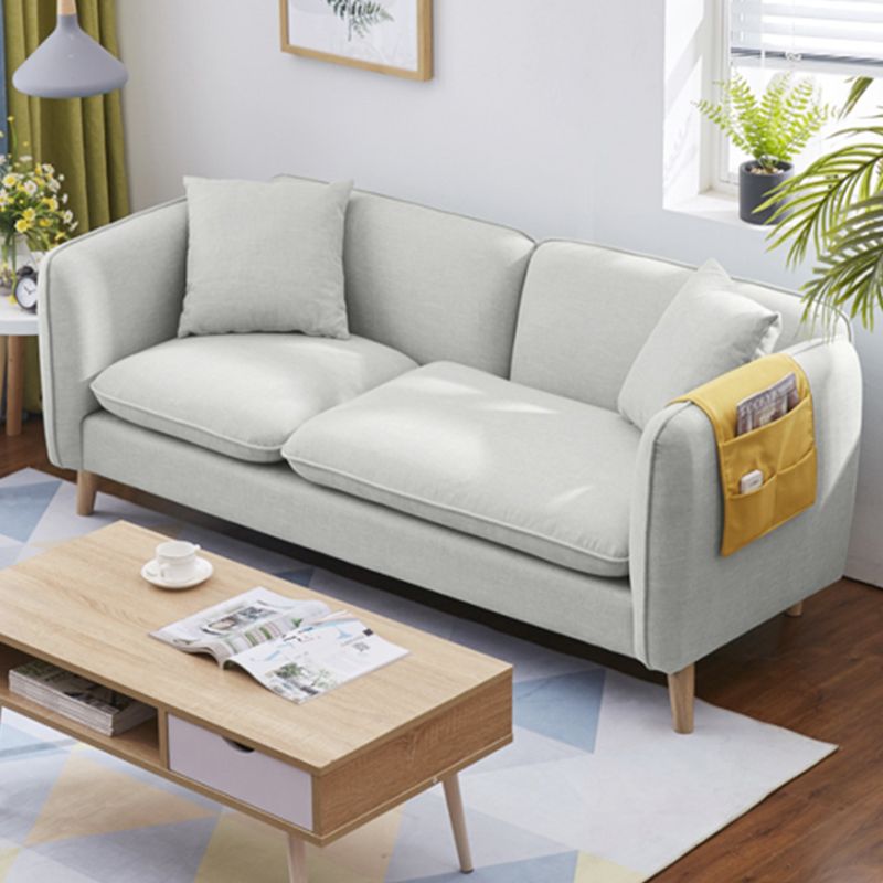 Canapé-carré moderne du linge de 30 "canapé de coussins W pour le salon