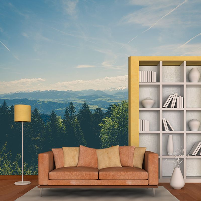 Forest Environmental Wall Mural Wallpaper Sitting Room Wall Mural