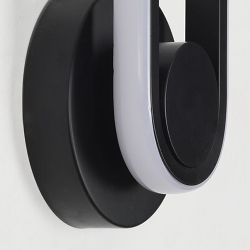 Contemporáneo de letrero de pared de pared simple de pared LED montada en la pared para la pared para la cama