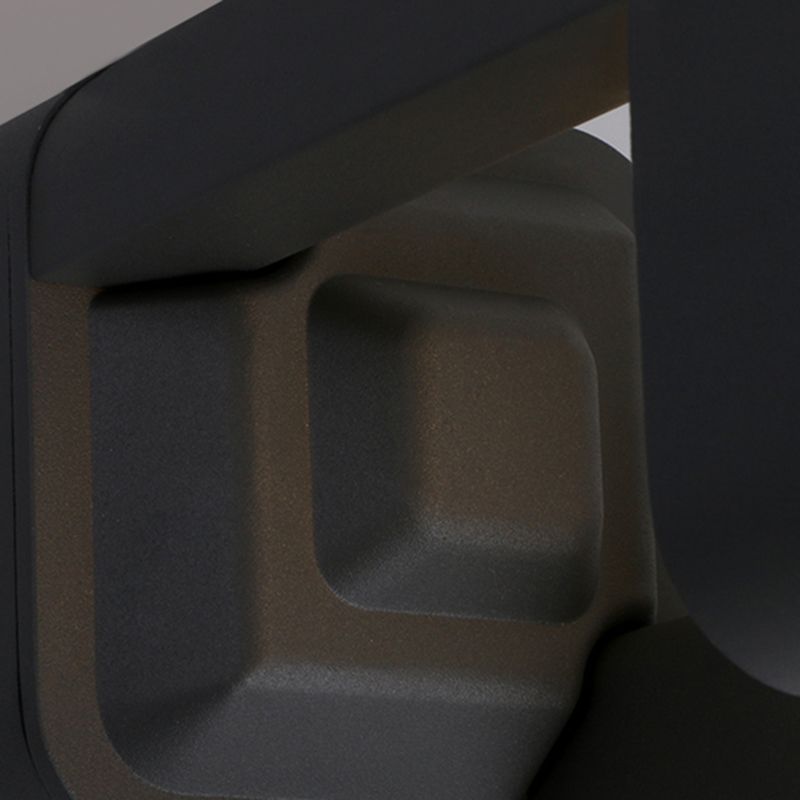 Contemporary Square Shape Outdoor Waterproof Light with Acrylic Shade