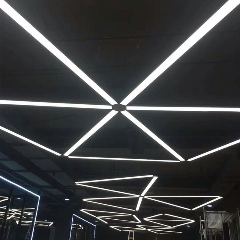 Luminaire suspendu LED moderne, lampe suspendue Simple pour bureau et salle de réunion