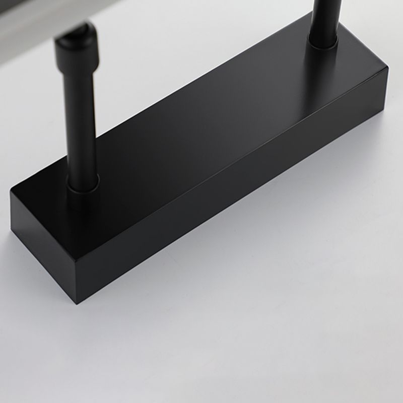 Mur mural linéaire concis moderne Lampe murale extensible en fer laqué avec ombre acrylique