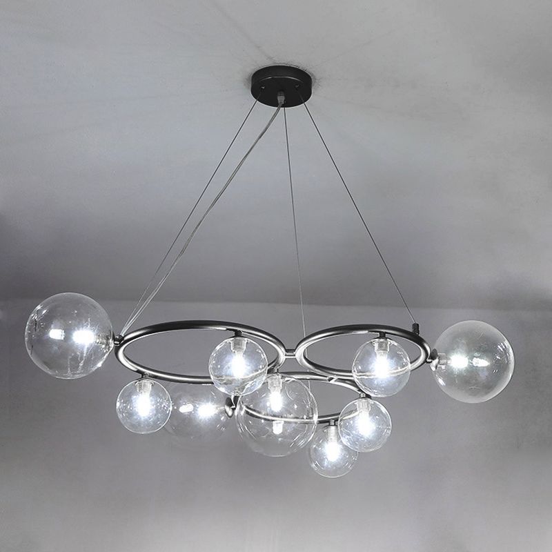 Bubbles Lighting de lámpara de lámpara moderna lámpara de lámpara de lámpara de múltiples luces